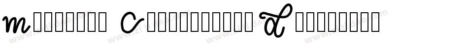 Mallaire Calligraphy Demo字体转换